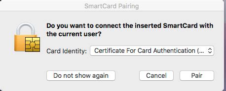 enable high sierra smart card|Smart Card Config MacOS · GitHub.